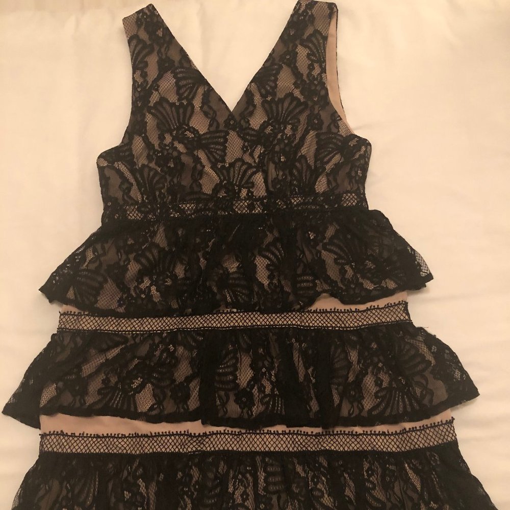 Designer Black Dinner Dress